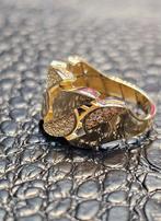 Prachtige dames 14 karaat gouden ring, Nieuw, Ophalen of Verzenden, Dame, Goud