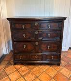 17e eeuwse Engelse Eiken Ladekast Commode ca 1680, Ophalen