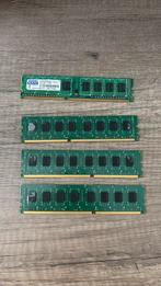 4x ddr3 4gb RAM sticks 1600mhz, Computers en Software, RAM geheugen, Ophalen of Verzenden, Zo goed als nieuw, DDR3, Desktop
