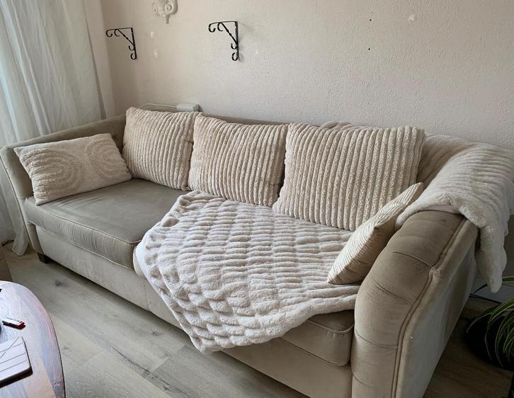 Bankstel Made in Holland, Huis en Inrichting, Banken | Bankstellen, Gebruikt, Rechte bank, Vierpersoons of meer, 200 tot 250 cm