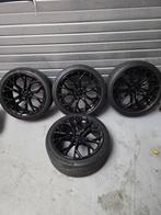 VW / GOLF GTI / R velgenset 5x112 riviera velg 225/40/R18, Auto-onderdelen, Banden en Velgen, 18 inch, Gebruikt, Banden en Velgen
