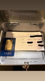 Goud pamp  50 gram pamp met certificaat en factuur, Ophalen, Goud
