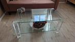 Salontafel glas, Huis en Inrichting, Ophalen, Gebruikt, 50 tot 100 cm, 50 tot 100 cm