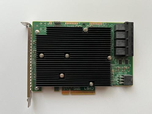 LSI/Broadcom SAS9300-16i HBA - 16x SAS/SATA, Computers en Software, NAS, Gebruikt, Ophalen of Verzenden