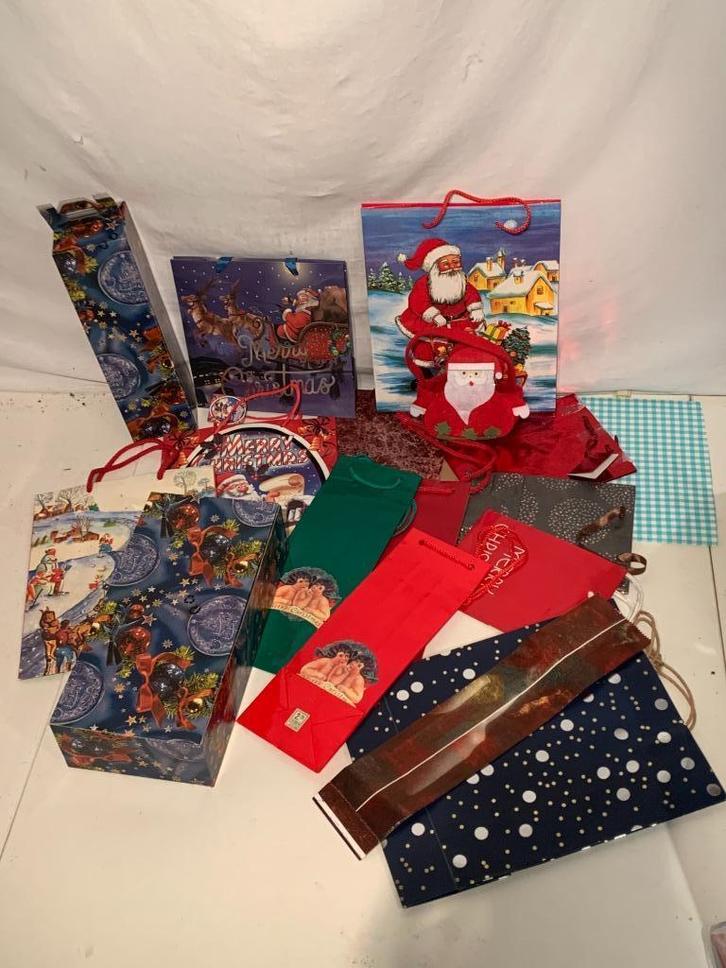 partij kerstcadeau tassen/zakken, Diversen, Kerst, Nieuw, Ophalen of Verzenden