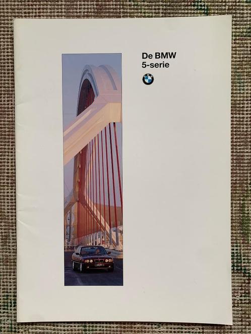 Nederlandse brochure folder BMW 5-serie E34 1994 nieuw!!, Boeken, Auto's | Folders en Tijdschriften, Nieuw, BMW, Ophalen of Verzenden