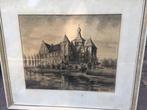 Ets Th. Foederer omgeving Helmond kasteel Croy Aarle-Rixtel, Ophalen of Verzenden