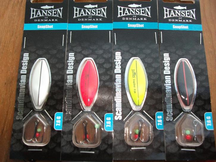 7.6 grams Hansen Snap Shot roofvis lepel / kunstaas lepel, Watersport en Boten, Hengelsport | Algemeen, Nieuw, Kunstaas, Ophalen of Verzenden