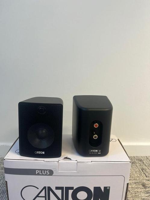 Canton | Plus MX.3 | Compacte Luidspreker | Mat Zwart, Audio, Tv en Foto, Luidsprekers, Zo goed als nieuw, Overige typen, 60 tot 120 watt
