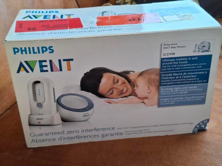 Philips avent dect baby monitor, Kinderen en Baby's, Babyfoons, Gebruikt, 250 meter of meer, Terugspreekfunctie, Ophalen of Verzenden