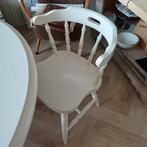 4 stevige, brocante, gezellige stoelen, Ophalen of Verzenden, Zo goed als nieuw