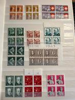 Zwitserland blokken van 4 postfris, Postzegels en Munten, Postzegels | Volle albums en Verzamelingen, Ophalen of Verzenden, Buitenland