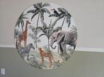 Decoratieve muurcirkel (dieren, jungle, slaapkamer, kinder), Ophalen, Gebruikt
