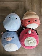 4 squishmallows van 35 cm, Ophalen of Verzenden, Zo goed als nieuw, Overige typen