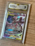 Mewtwo & Mew GX #71 Tag Team graded 9 (Pokémon), Ophalen of Verzenden, Nieuw, Losse kaart, Foil