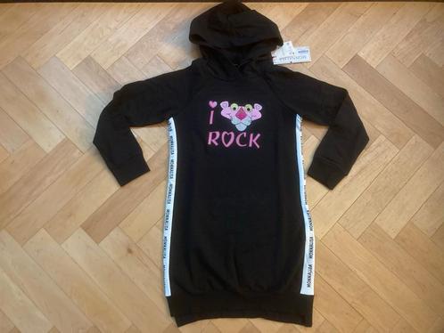 Monnalisa sweatshirt trui jurk zwart stretch pink panter 152, Kinderen en Baby's, Kinderkleding | Maat 152, Nieuw, Meisje, Jurk of Rok