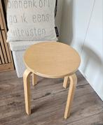 Krukje ikea hout, Huis en Inrichting, Krukjes, Ophalen, Zo goed als nieuw, Hout