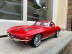 1:12 Chevrolet Corvette C2 Split Window rood 1963 GT Spirit, Nieuw, Ophalen of Verzenden, 1:9 t/m 1:12, Auto