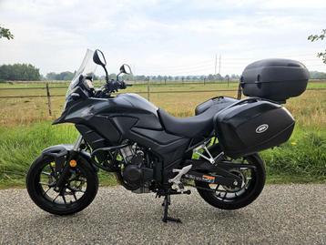 HONDA CB500X ABS ZWART 35KW 48PK 2018 TOPKOFFER (bj 20 beschikbaar voor biedingen