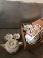 Vintage theeservies met Chinees motief, Antiek en Kunst, Antiek | Servies compleet, Ophalen of Verzenden