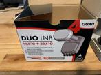 Duo LNB - 4 QUAD, Ophalen, Nieuw, (Schotel)antenne-accessoires, Overige merken