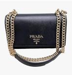 Prada handtas, Sieraden, Tassen en Uiterlijk, Tassen | Damestassen, Ophalen of Verzenden, Zo goed als nieuw, Zwart, Handtas