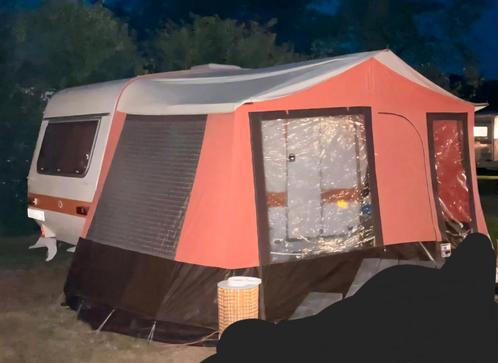 Wilk Sport 1978 met voortent en luifel. Retro vintage, Caravans en Kamperen, Caravans, Particulier, tot en met 2, Standaardzit