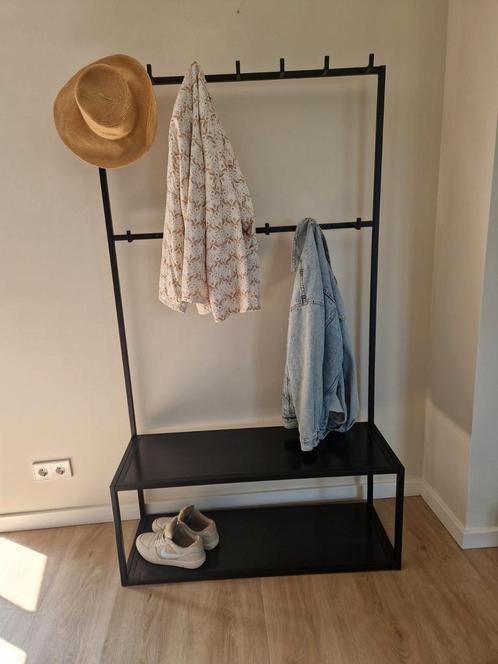 Kapstok en zitplek/ opbergplek schoenen, Huis en Inrichting, Woonaccessoires | Kapstokken, Zo goed als nieuw, Overige typen, 150 tot 200 cm
