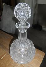 In goede staat: kristallen karaf, zwaar materiaal, Huis en Inrichting, Glas of Glazen, Ophalen of Verzenden, Overige stijlen, Glas