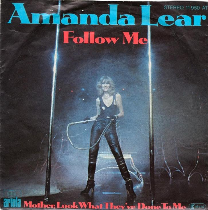 AMANDA LEAR  -  Follow me, Cd's en Dvd's, Vinyl Singles, Gebruikt, Single, Pop, 7 inch, Ophalen of Verzenden