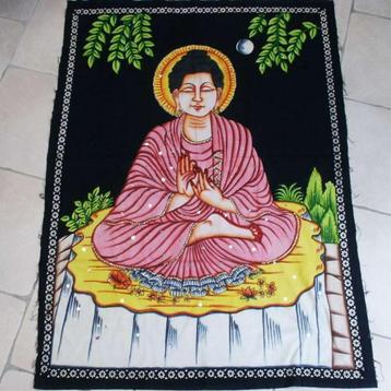 Decoratieve doeken boedha / yoga beschikbaar voor biedingen