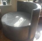 Ronde stoel/fauteuil, Huis en Inrichting, Ophalen, 100 tot 125 cm, Zo goed als nieuw, Stof