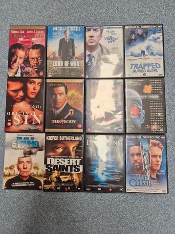 55 diverse dvd's  beschikbaar voor biedingen