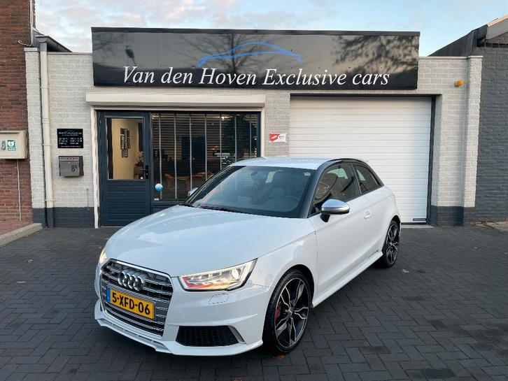 Audi S1 2.0 Tfsi Quattro Stage 2 Milltek 330PK Ned/Auto/NAP, Auto's, Audi, Bedrijf, S1, ABS, Adaptieve lichten, Airbags, Airconditioning
