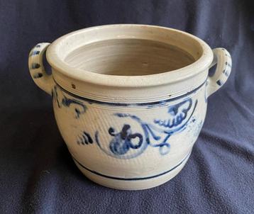 Grote Keulse Pot 19cm, Steengoed Pot Worstoren bl. deco.1850 beschikbaar voor biedingen