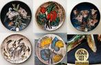 5x Ruscha Keramieken Plaquette Bord Wandbord - Zie Omschr, Antiek en Kunst, Ophalen of Verzenden