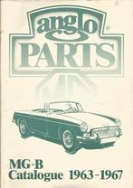 Anglo parts MG-B Cataloque 1963-1967, Ophalen of Verzenden