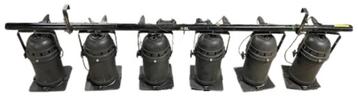 6-bar par 64 1kW cp61 black (2.28m) beschikbaar voor biedingen