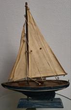 Beeld sculptuur boot zeilboot hoogte 35 cm, Antiek en Kunst, Ophalen of Verzenden