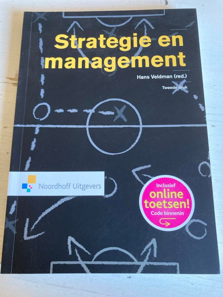 Strategie en management - Hans Veldman, Boeken, Ophalen of Verzenden, Zo goed als nieuw, Management