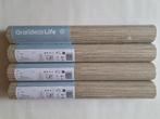 HOTEL CHIQUE TEXTIELLOOK BEHANG grijs beige taupe - A62903, Ophalen of Verzenden, Minder dan 10 m², Grijs, Hotel Chique