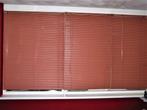Zalmkleurige aluminium jaloezieën, merk Decosol Jalousette, Ophalen, Gebruikt, Modern, 100 tot 150 cm