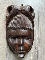 Authentiek houtsnijwerk Afrikaanse Gezichtsmasker, Ophalen of Verzenden