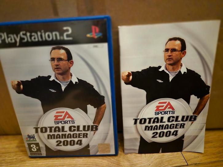 Total Club Manager 2004 ps2, Spelcomputers en Games, Games | Sony PlayStation 2, Zo goed als nieuw, Sport, 1 speler, Vanaf 3 jaar