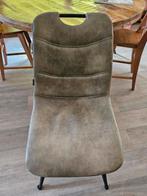 6 eetkamerstoelen, Huis en Inrichting, Stoelen, Ophalen, Gebruikt, Grijs, Vier