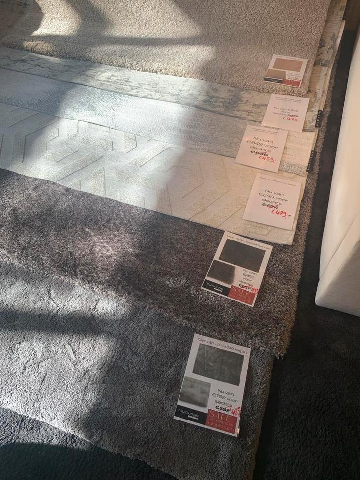 Luxe Mart Visser Vloerkleden Outlet - 50% Korting!, Huis en Inrichting, Stoffering | Tapijten en Kleden, Zo goed als nieuw, 200 cm of meer
