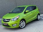 Opel KARL 1.0 Kiwi Leder Stuur&stoel Verwarming Cruise clima, Voorwielaandrijving, 839 kg, Gebruikt, Leder en Stof