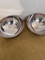 Set van 2 RVS IKEA Schalen, Overige materialen, Gebruikt, Schaal, Rond