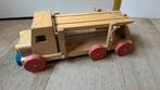 Vintage Houten auto transport wagen, Tickets en Kaartjes, Overige soorten, Overige typen