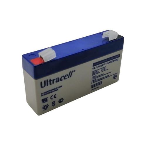 Ultracell loodaccu 6V 1.3Ah, Hobby en Vrije tijd, Elektronica-componenten, Nieuw, Ophalen of Verzenden